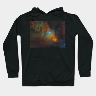 The Cone Nebula and the Christmas Tree Cluster Hoodie